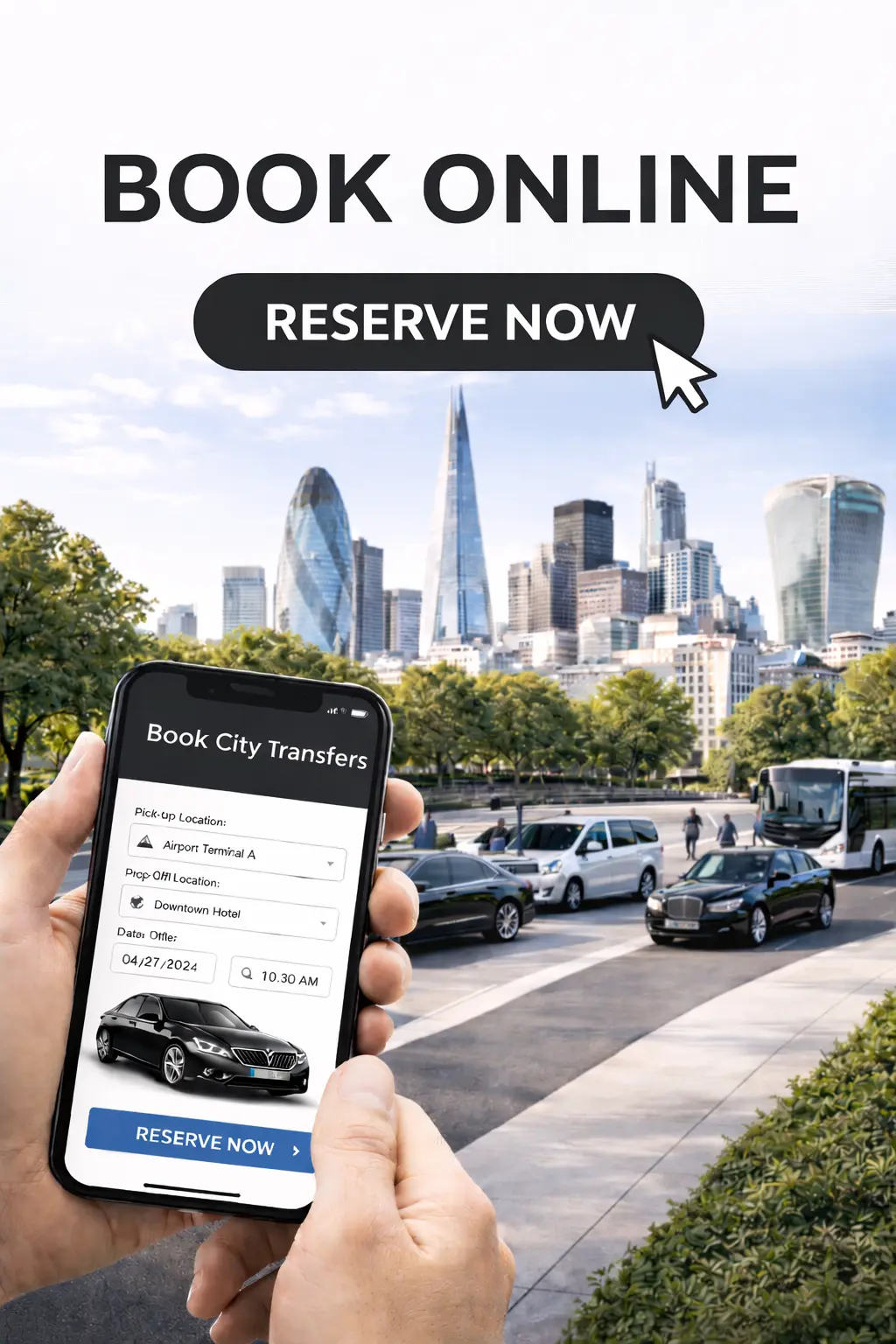 Book city travel from Reading and Berkshire