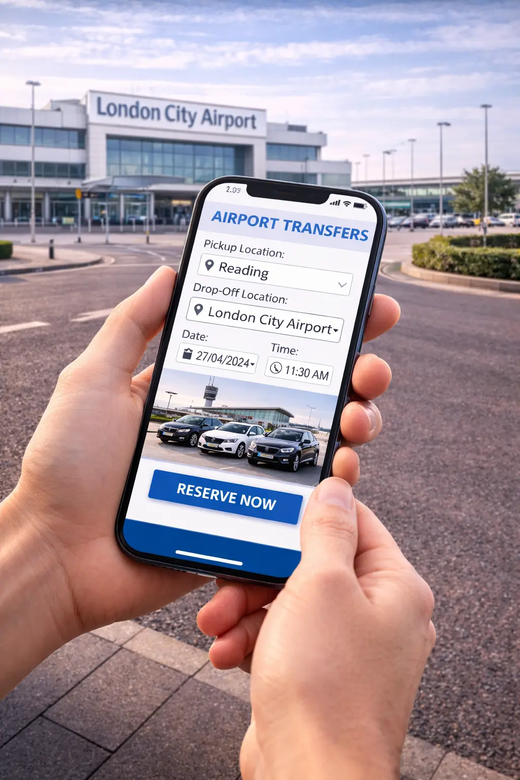 Book London City Airport transfers online