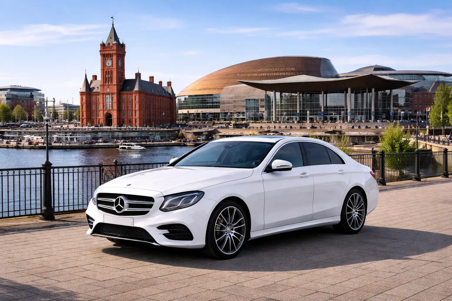 Private city travel from Reading to Cardiff