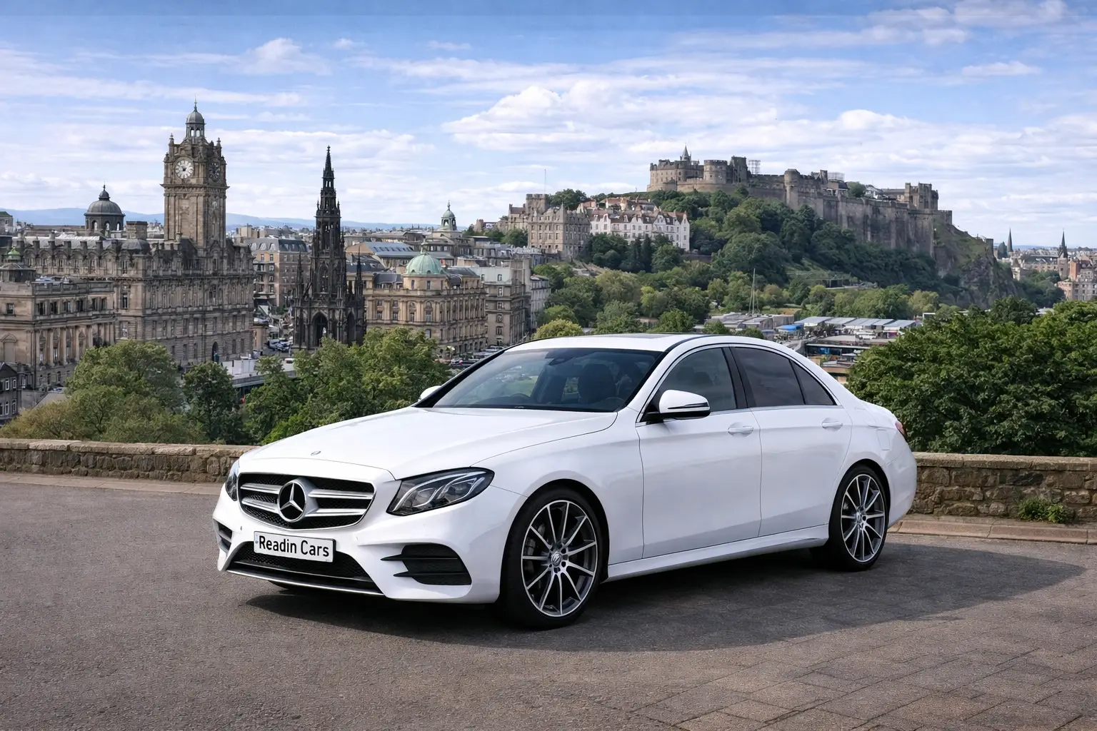 Private long-distance travel from Reading to Edinburgh