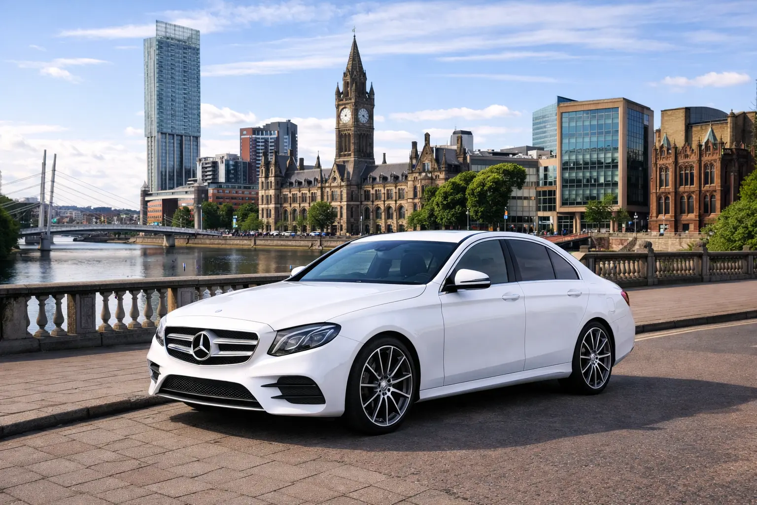Executive long-distance transfers from Reading to Manchester