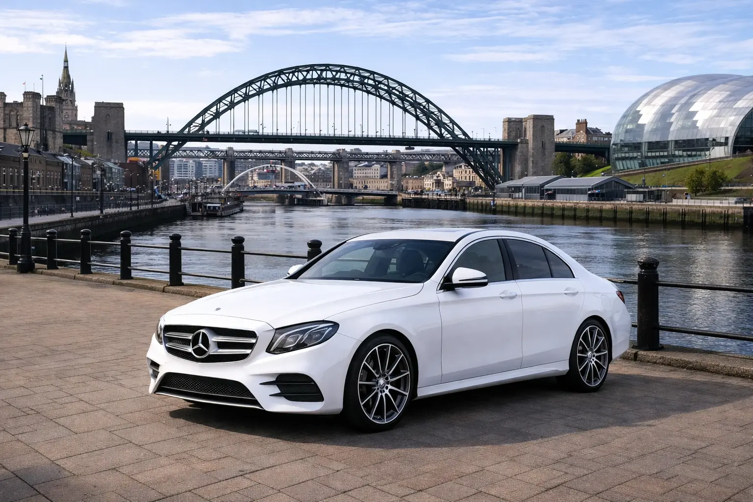 Long-distance private travel from Reading to Newcastle