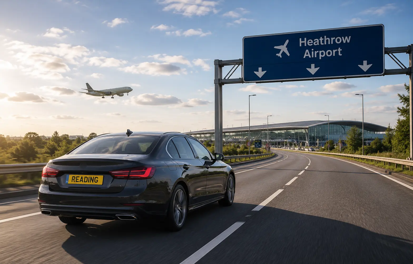 Reading to Heathrow taxi service